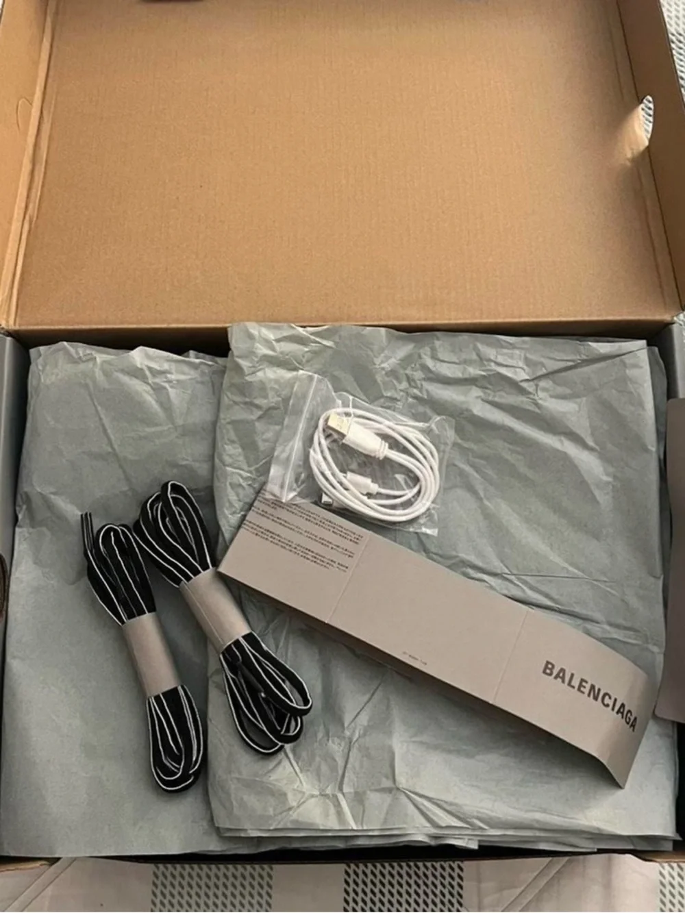 Balenciaga Men's Black Multi-Layered Track Sneakers - Picture 5 of 8